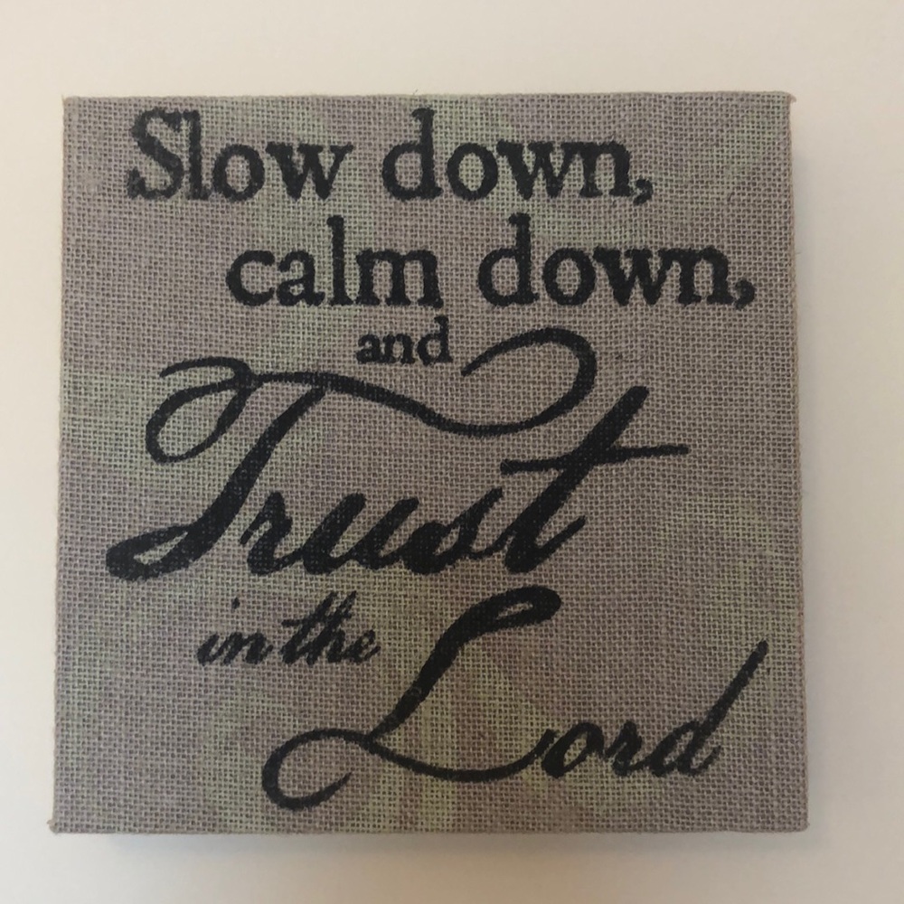Burlap Wall Art
